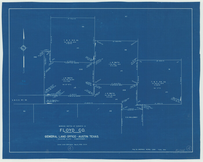 69183, Floyd County Working Sketch 4, General Map Collection