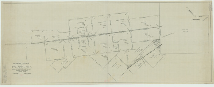 69219, Fort Bend County Working Sketch 12, General Map Collection