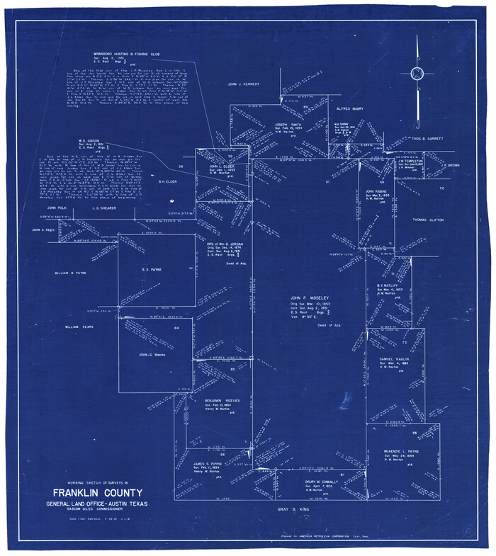 69240, Franklin County Working Sketch 2, General Map Collection
