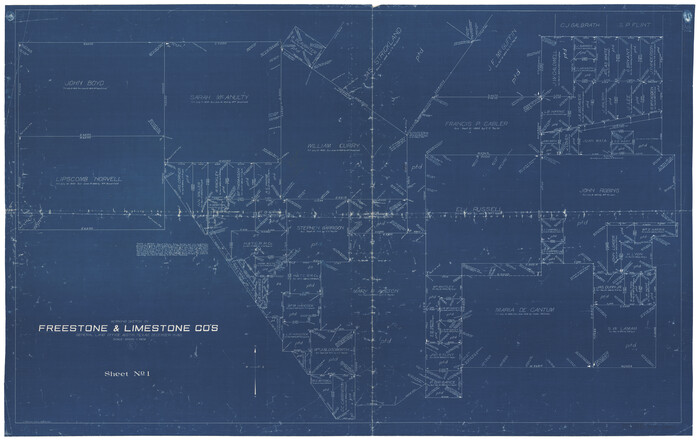 69248, Freestone County Working Sketch 6, General Map Collection