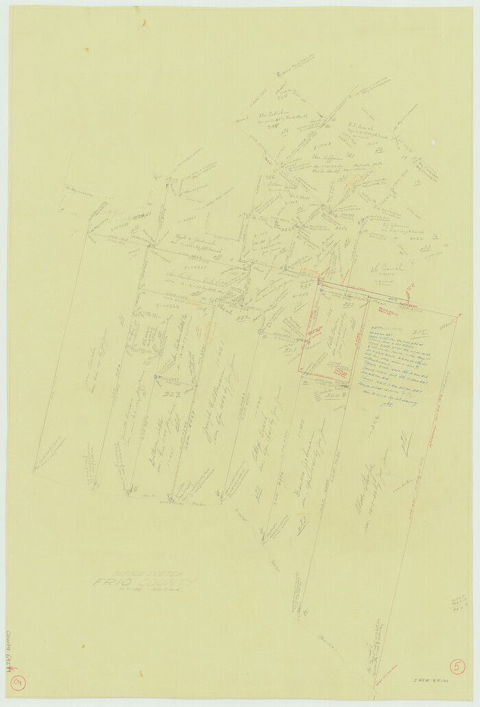69279, Frio County Working Sketch 5, General Map Collection