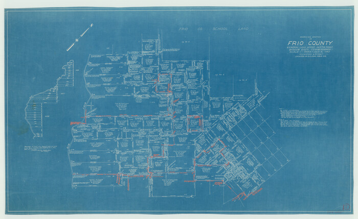 69281, Frio County Working Sketch 7, General Map Collection