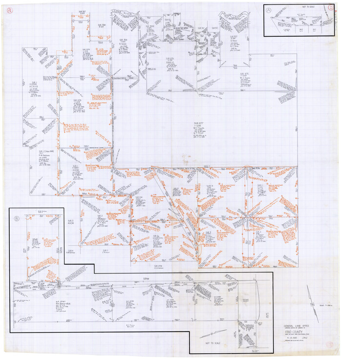 69295, Frio County Working Sketch 21, General Map Collection
