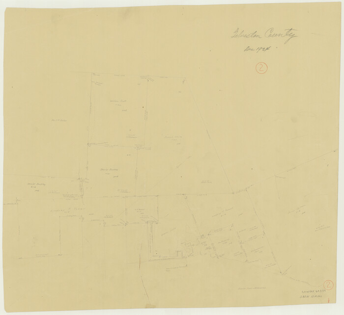 69339, Galveston County Working Sketch 2, General Map Collection