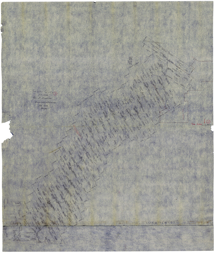 69372, Tom Green County Working Sketch 3, General Map Collection
