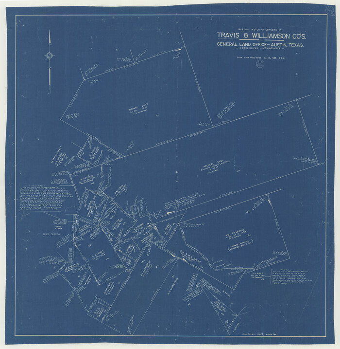 69412, Travis County Working Sketch 28, General Map Collection
