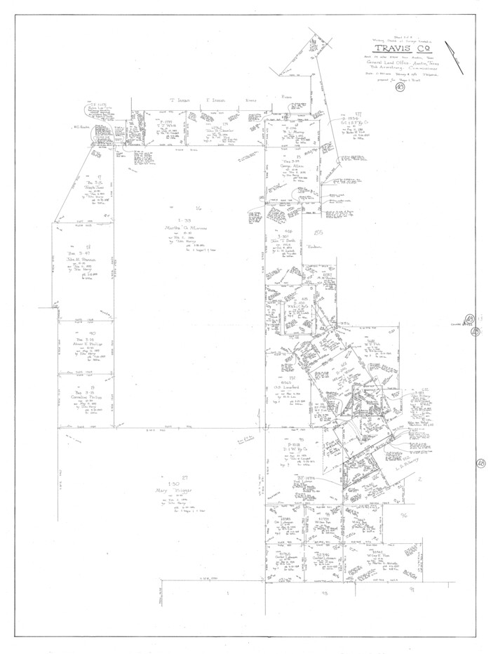 69432, Travis County Working Sketch 48, General Map Collection
