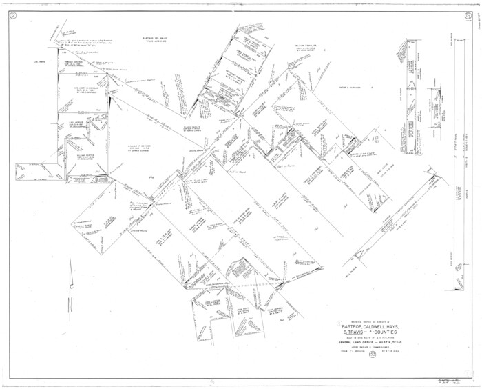 69437, Travis County Working Sketch 53, General Map Collection