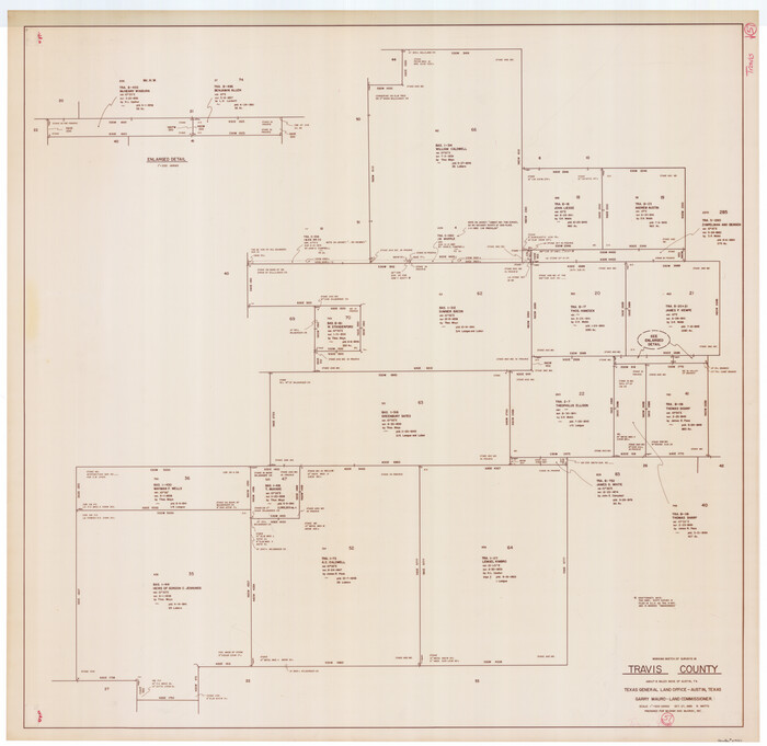 69441, Travis County Working Sketch 57, General Map Collection