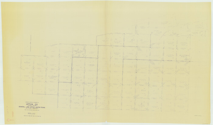 69536, Upton County Working Sketch 40, General Map Collection