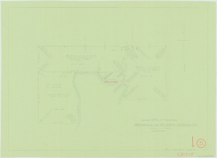 69561, Upshur County Working Sketch 5, General Map Collection