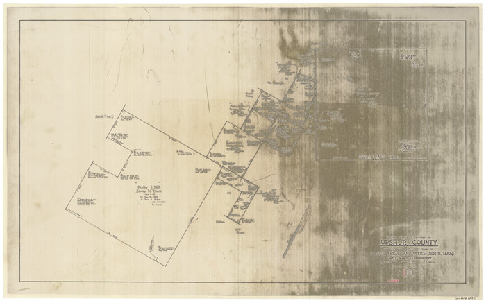 69571, Upshur County Working Sketch 14, General Map Collection

