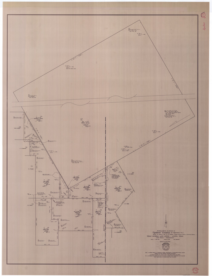 69575, Upshur County Working Sketch 17, General Map Collection
