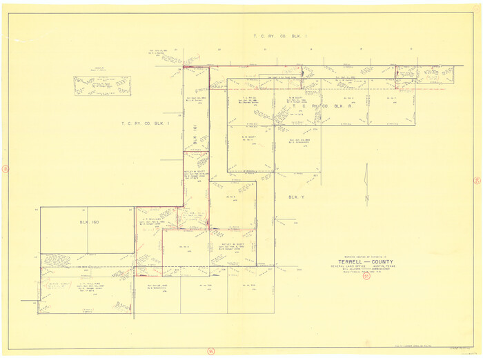 69579, Terrell County Working Sketch 58, General Map Collection