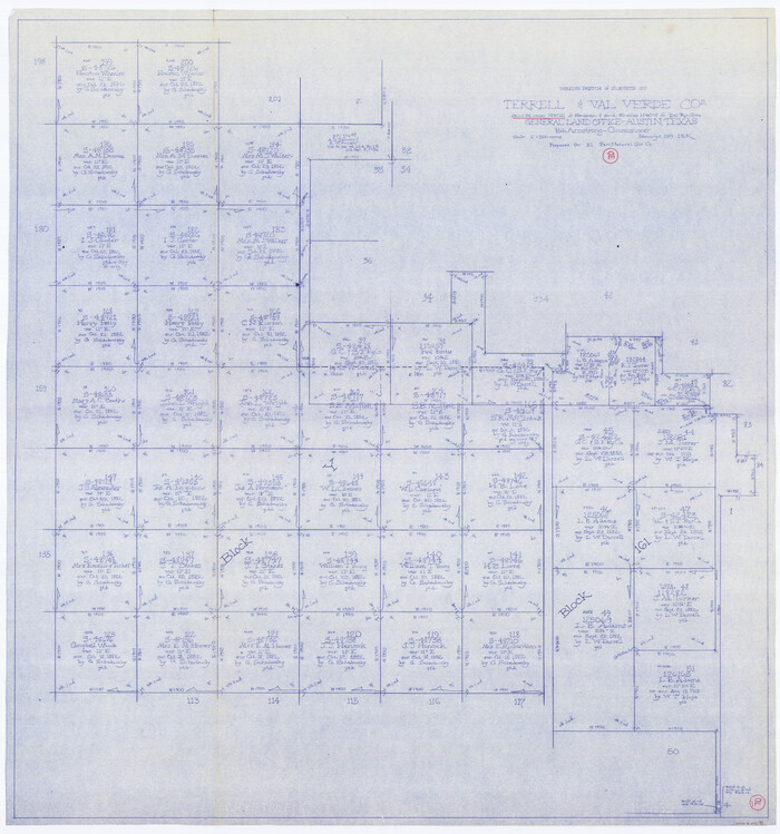 69591, Terrell County Working Sketch 70, General Map Collection