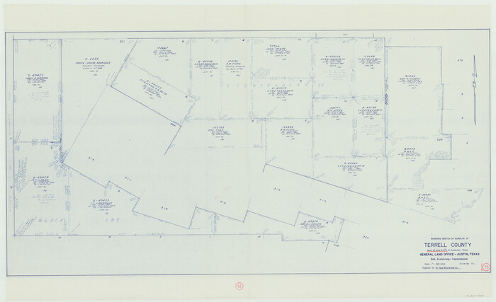 69594, Terrell County Working Sketch 73, General Map Collection