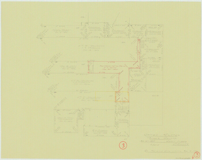 69612, Taylor County Working Sketch 3, General Map Collection