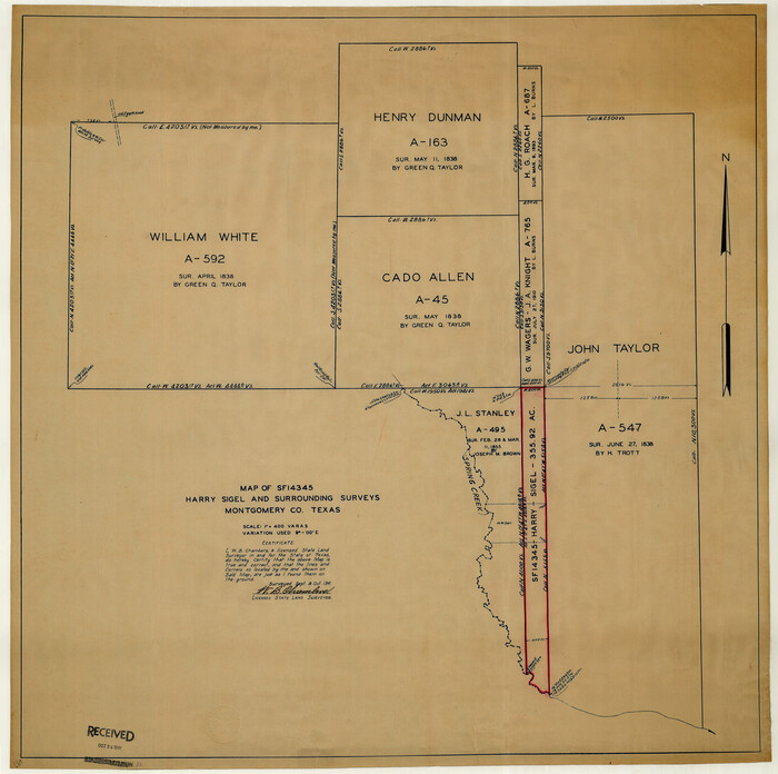 69645, Montgomery County Rolled Sketch 27, General Map Collection