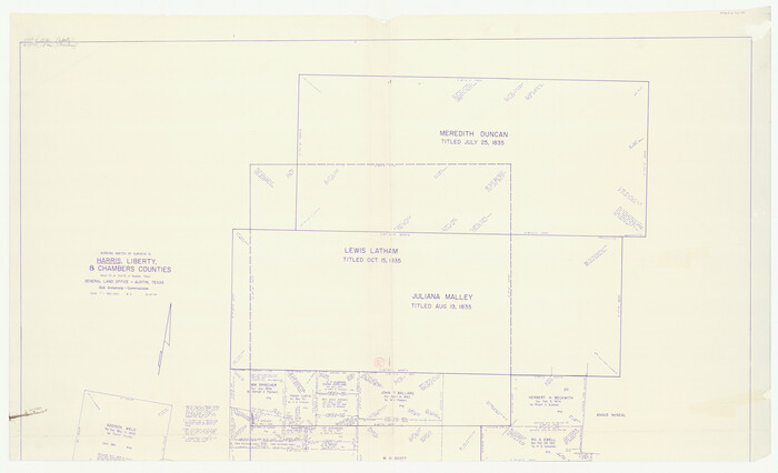69648, Harris County Working Sketch 92, General Map Collection