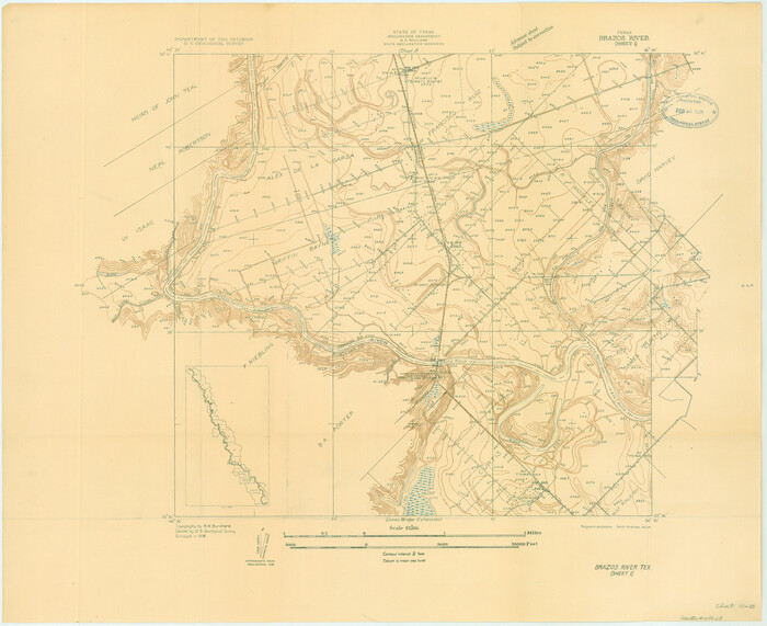 69665, Brazos River, Brazos River Sheet 1, General Map Collection