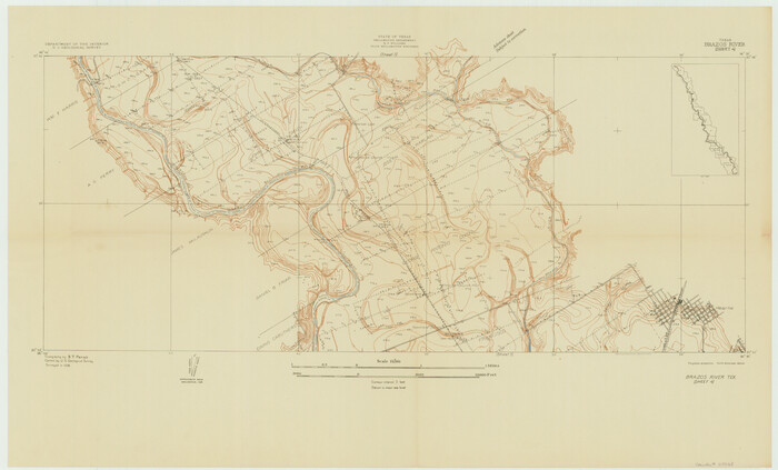 69668, Brazos River, Brazos River Sheet 4, General Map Collection