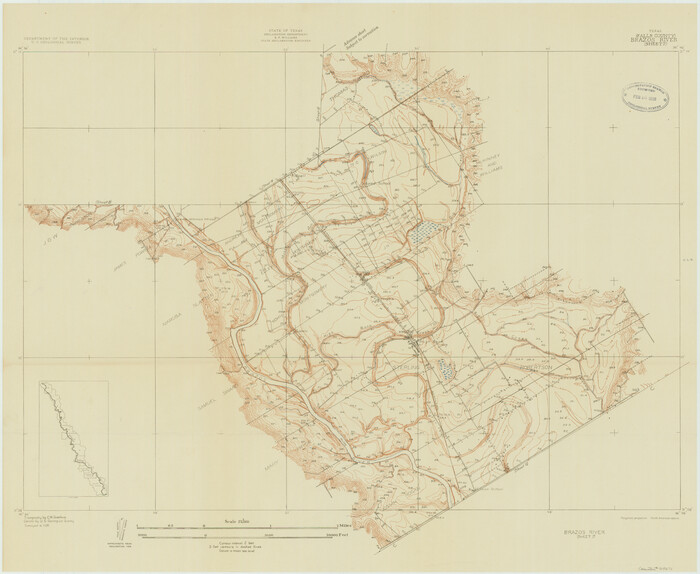 69671, Brazos River, Brazos River Sheet 7, General Map Collection