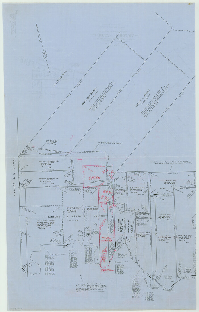 69763, Victoria County Working Sketch 9, General Map Collection