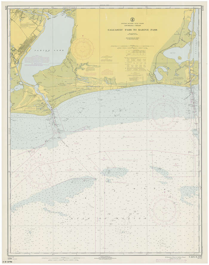 69810, Calcasieu Pass to Sabine Pass, General Map Collection
