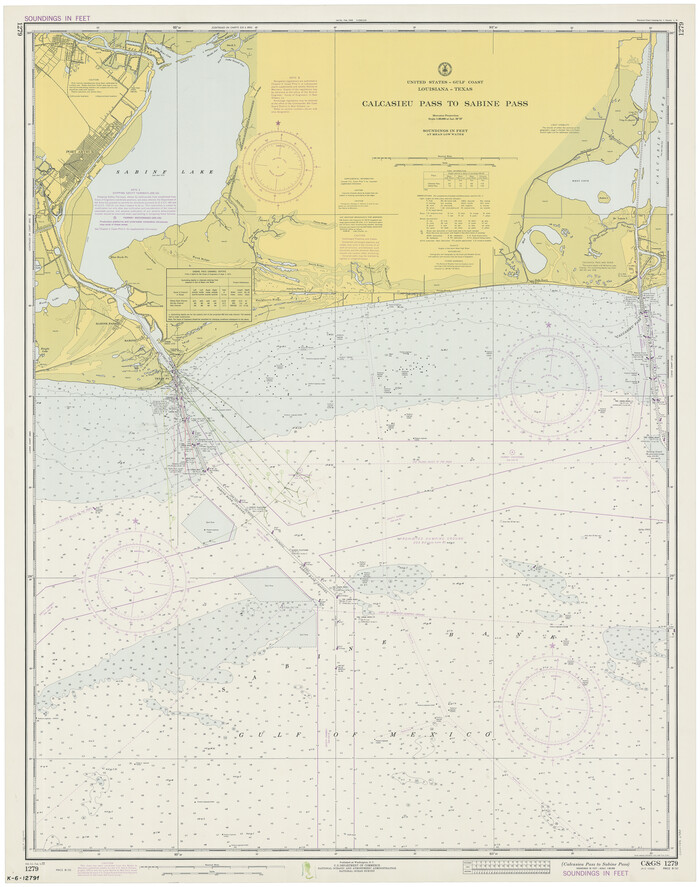 69811, Calcasieu Pass to Sabine Pass, General Map Collection