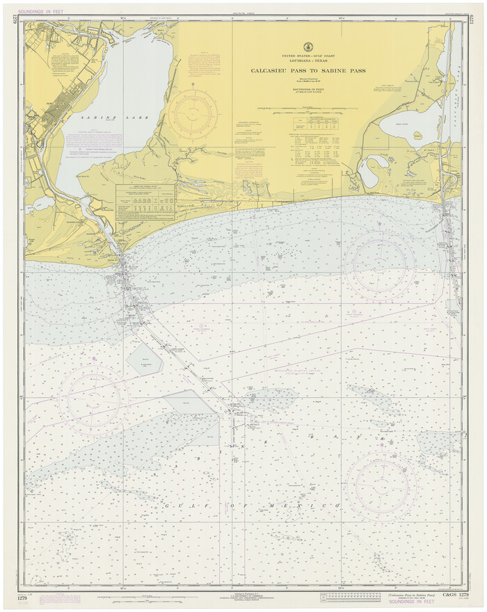 69812, Calcasieu Pass to Sabine Pass, General Map Collection
