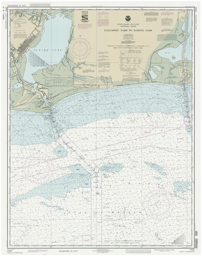 69815, Calcasieu Pass to Sabine Pass, General Map Collection

