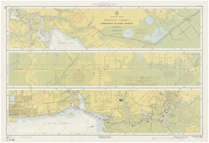 69833, Intracoastal Waterway - Gibbstown to Port Arthur, General Map Collection