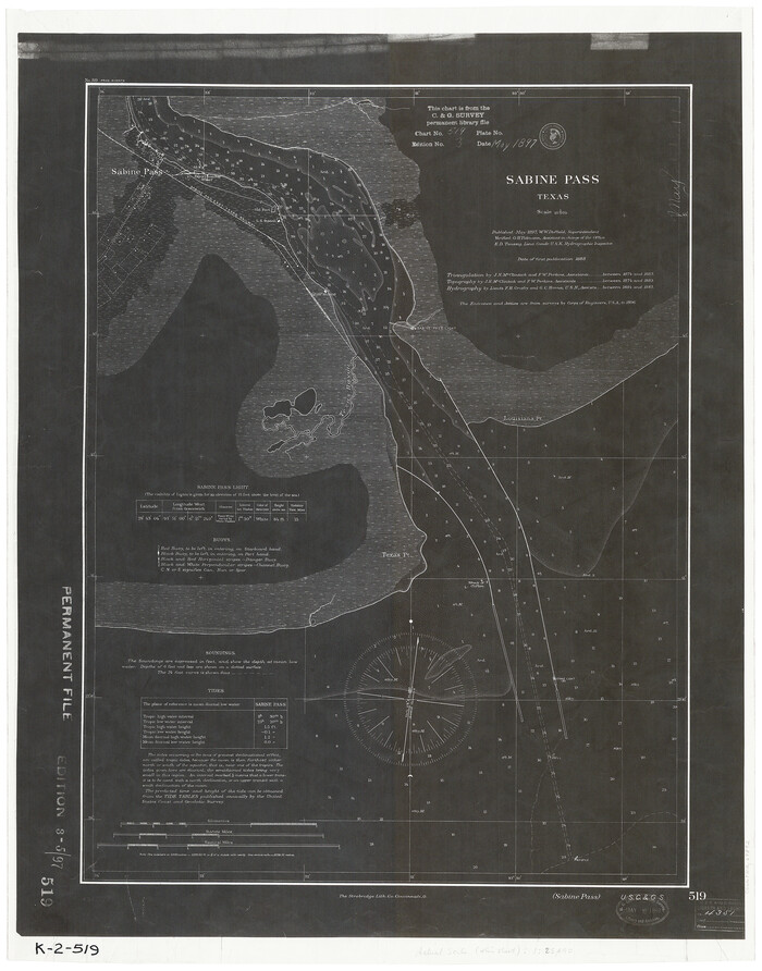 69842, Sabine Pass, General Map Collection