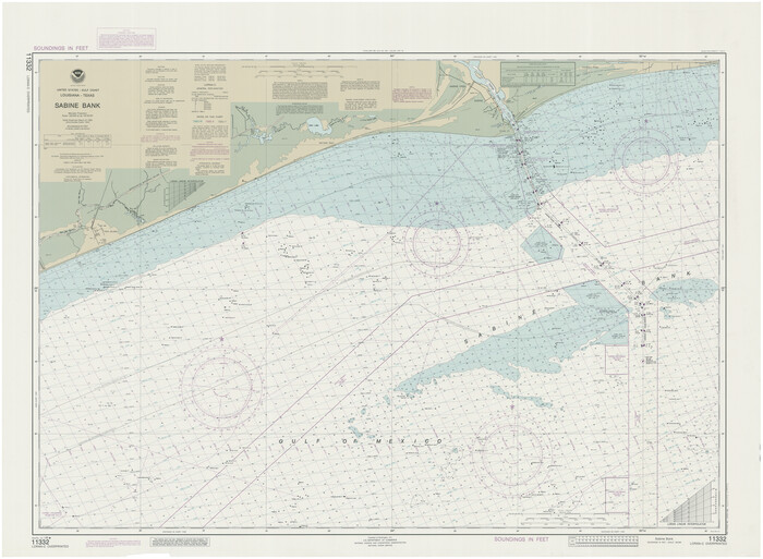 69853, Sabine Bank, General Map Collection