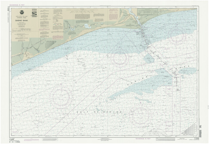 69854, Sabine Bank, General Map Collection