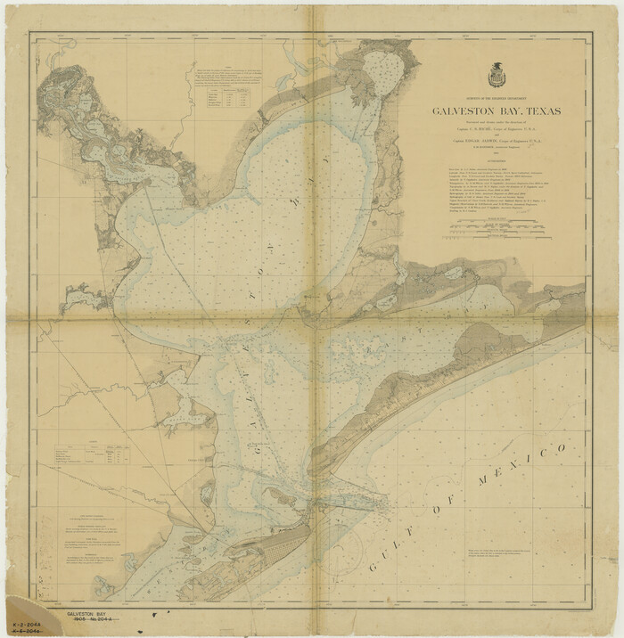 69870, Galveston Bay, General Map Collection