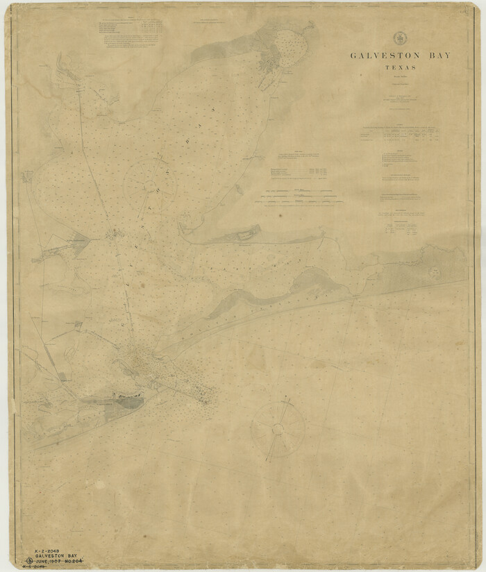 69871, Galveston Bay, General Map Collection