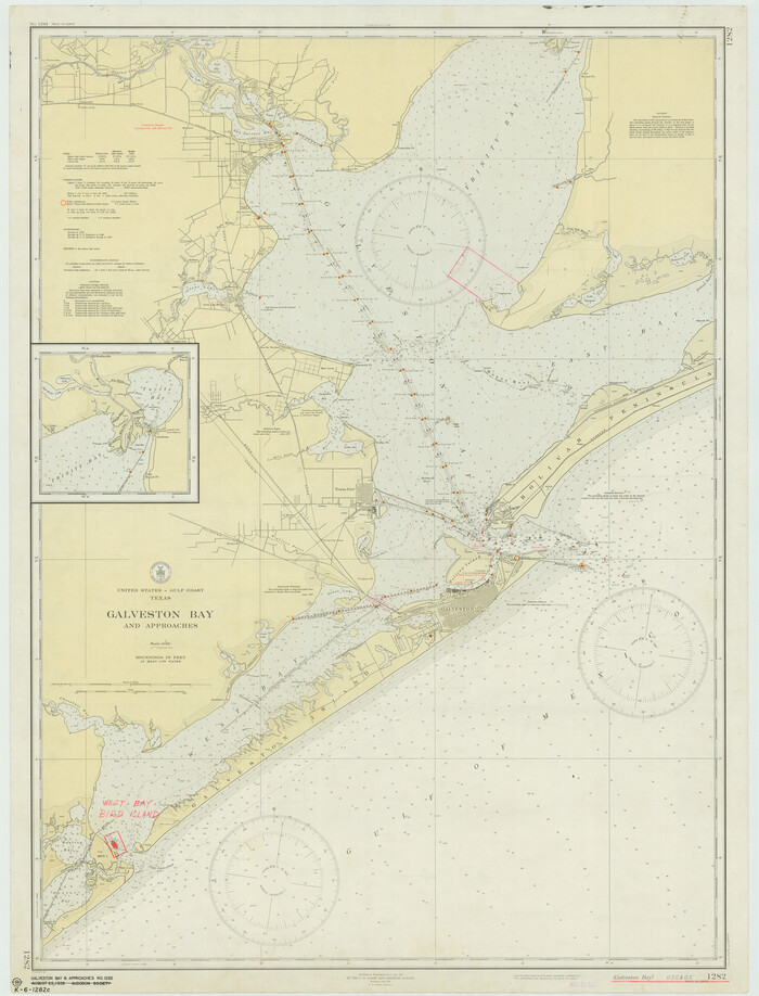 69875, Galveston Bay and Approaches, General Map Collection