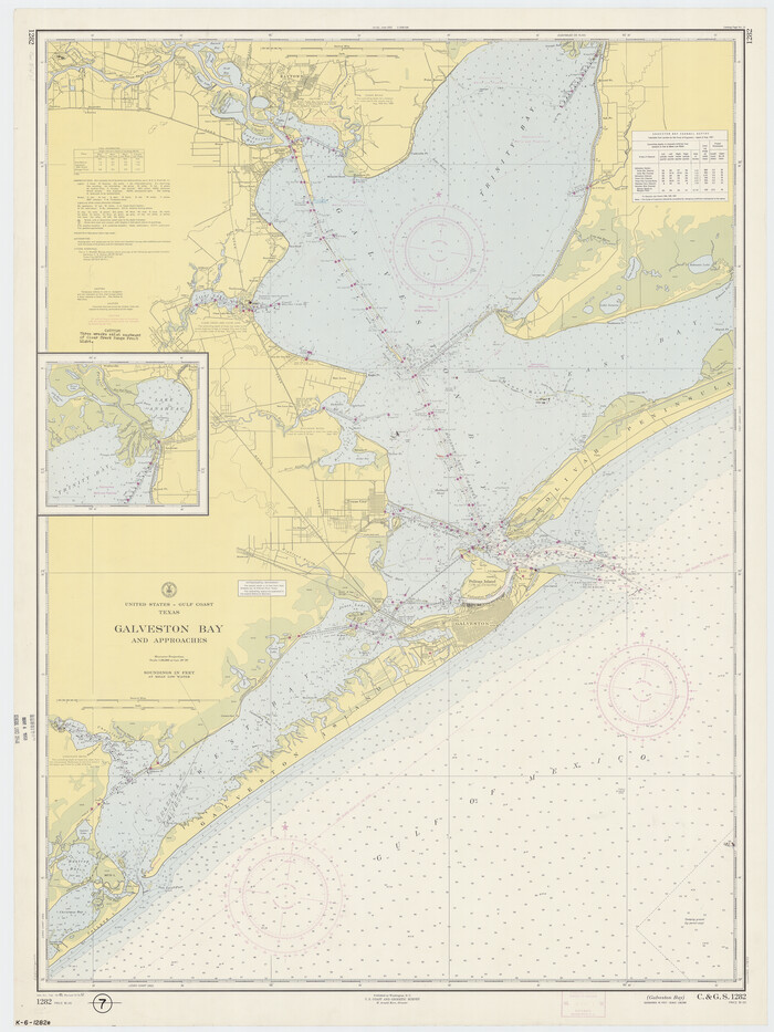 69877, Galveston Bay and Approaches, General Map Collection