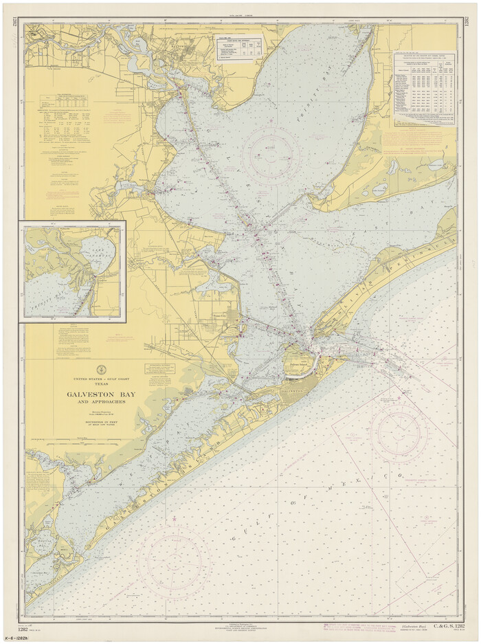 69880, Galveston Bay and Approaches, General Map Collection