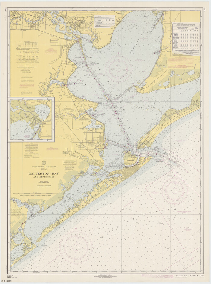 69880, Galveston Bay and Approaches, General Map Collection