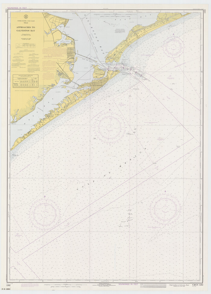 69881, Approaches to Galveston Bay, General Map Collection