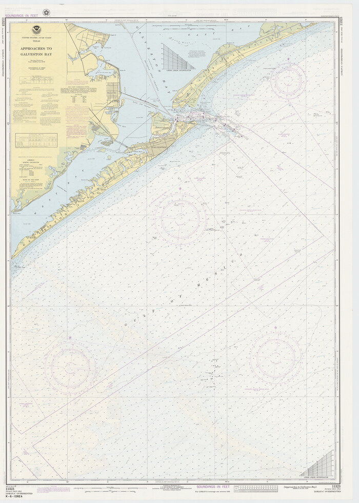 69883, Approaches to Galveston Bay, General Map Collection