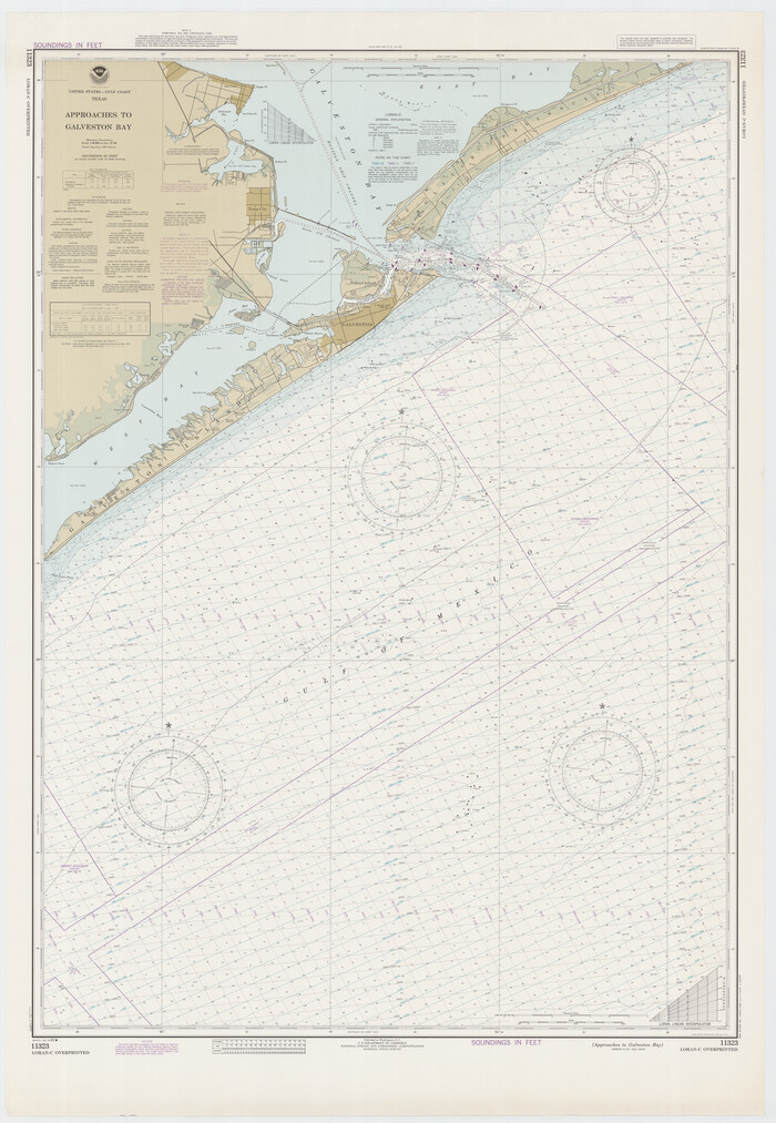 69884, Approaches to Galveston Bay, General Map Collection