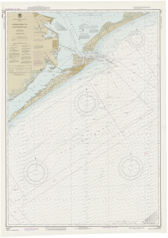 69885, Galveston Bay and Approaches, General Map Collection