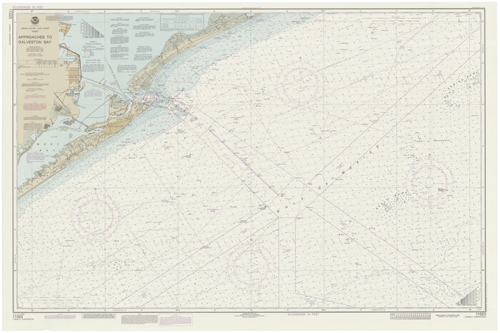 69887, Approaches to Galveston Bay, General Map Collection