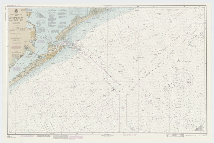 69887, Approaches to Galveston Bay, General Map Collection