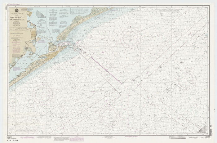 69888, Approaches to Galveston Bay, General Map Collection