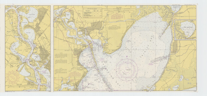 69889, Nautical Chart 152-SC - Galveston Bay, Texas, General Map Collection