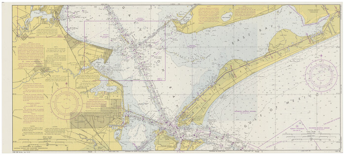 69891, Nautical Chart 152-SC - Galveston Bay, Texas, General Map Collection